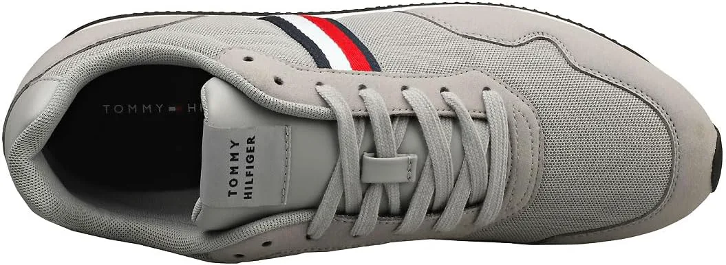 Мужские кроссовки Tommy Hilfiger Runner, серебряный — фото 3