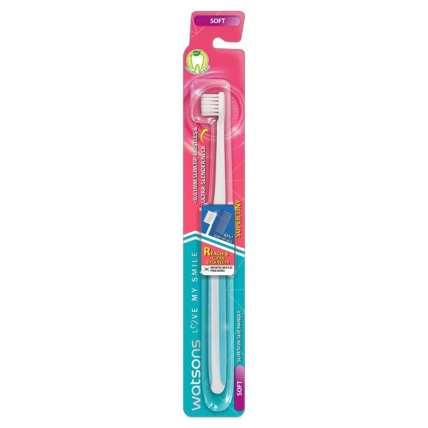 

Зубная щетка Watsons Super Tiny (мягкая) 1 шт