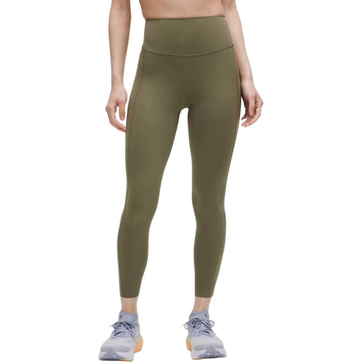 

Штаны для йоги Fast And Free 24' Women's Lululemon, bay leaf/balf