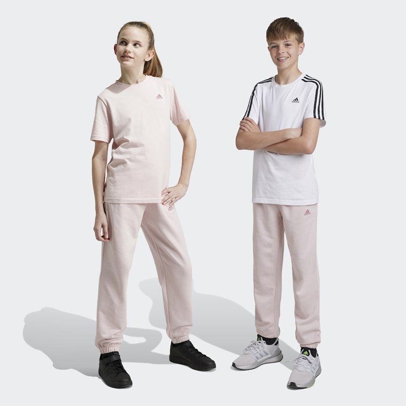 

Детские спортивные брюки с маленьким логотипом, уютная Adidas, розовый