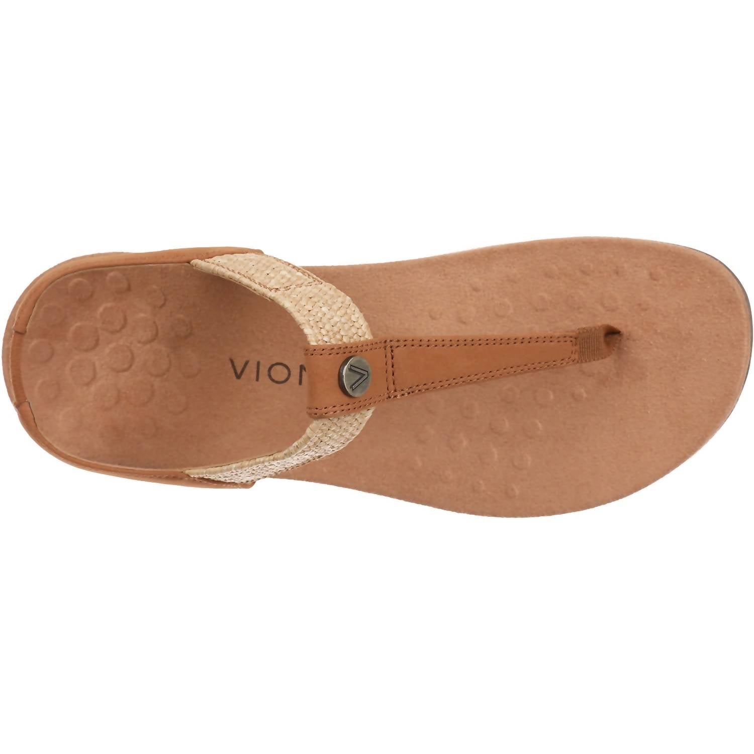 Women's Brea Nubuck Leather Sandals In Camel Vionic — фото 4