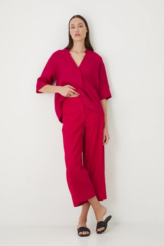 

Льняные брюки Medicine, красный