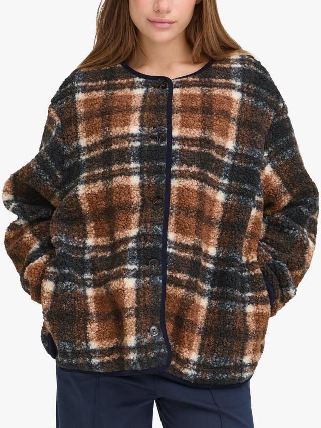 

Куртка Kolira Check ICHI, Dark Navy/Multi