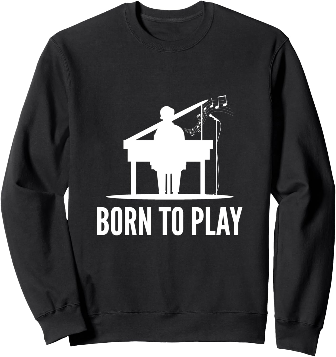 

Толстовка Рожденный играть учителя музыки Born To Regenerate, черный