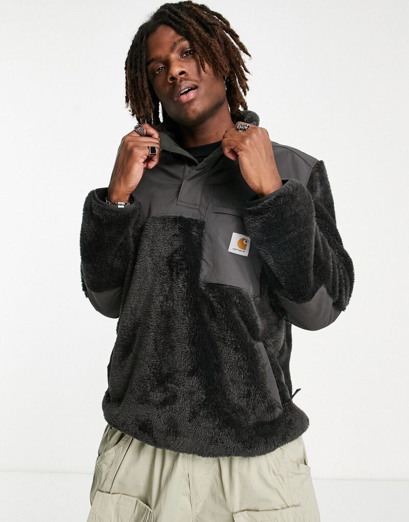 

Carhartt WIP - Jackson - Флисовая толстовка черного цвета