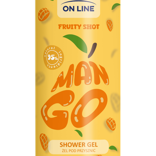 

Гель для душа Манго, 390 мл On Line Fruity shot