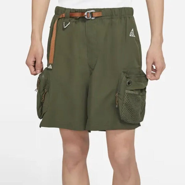 Шорты men's acg snowgrass solid color cargo shorts green gift to boyfriend Nike, мультиколор — фото 4