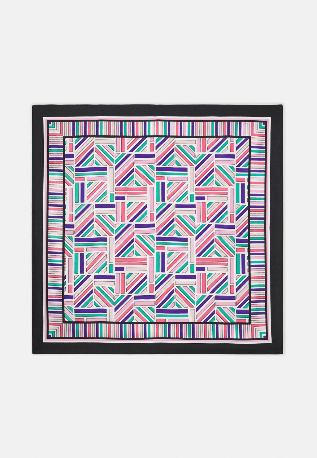 

Шарф UNISEX Even&Odd, цвет pink/green/white