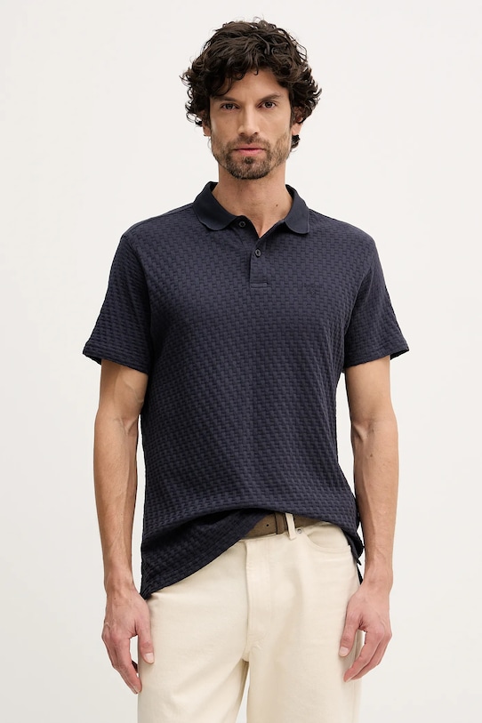 

Хлопковая рубашка поло westerdale Barbour, темно-синий