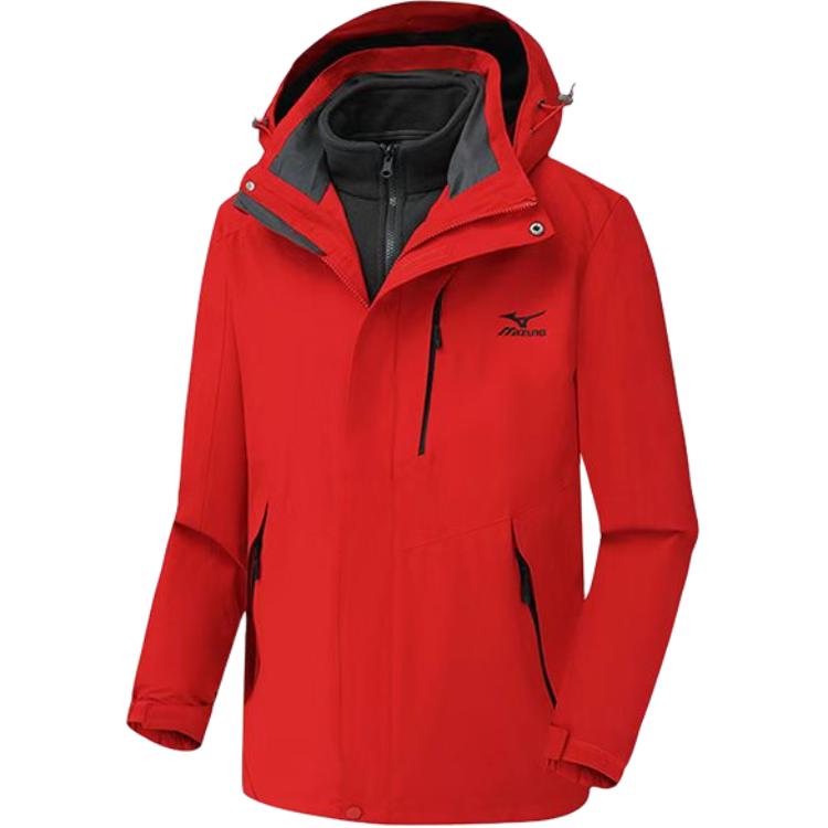 

Ветровка Unisex Mizuno, red