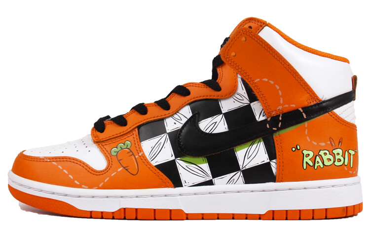 

Мужские кроссовки для скейтбординга Nike Dunk, White/Orange