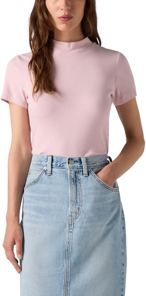 

Женская футболка Levi's Effortless с коротким рукавом, Fragrant Lilac, Фиолетовый, Женская футболка Levi's Effortless с коротким рукавом, Fragrant Lilac