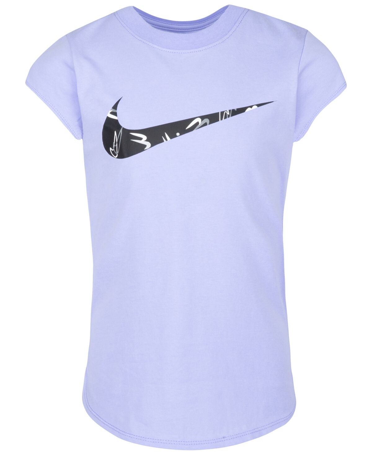 

Футболка с принтом Little Girls и галочкой Nike