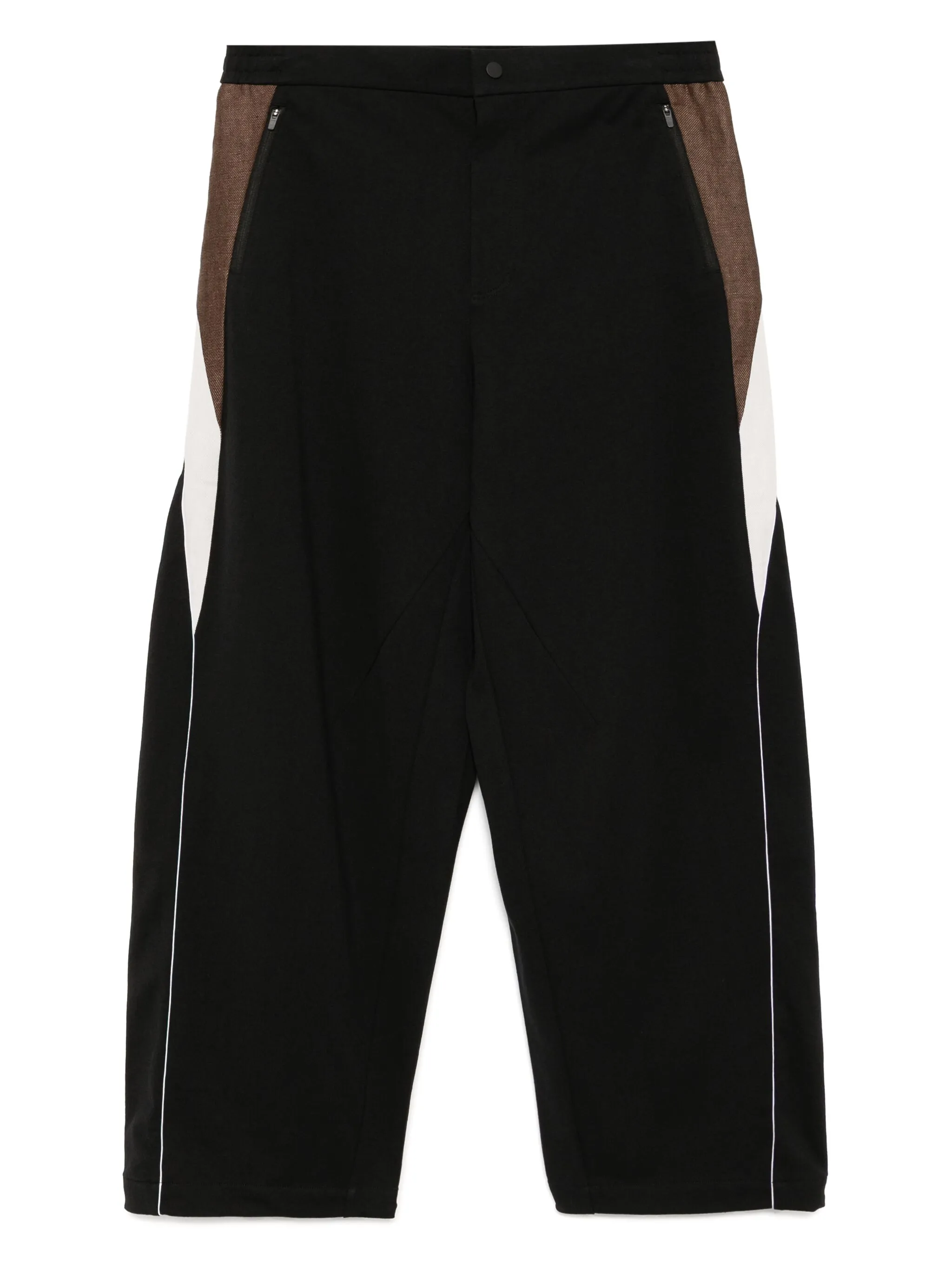 

Трикотажные брюки с лампасами Croquis, черный