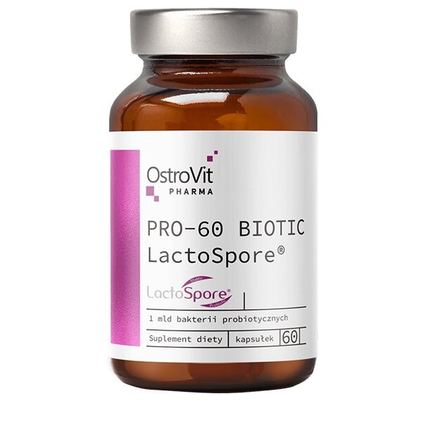 

БАД Островит, Лактоспор Пробиотик, 60 капсул Ostrovit Pharma