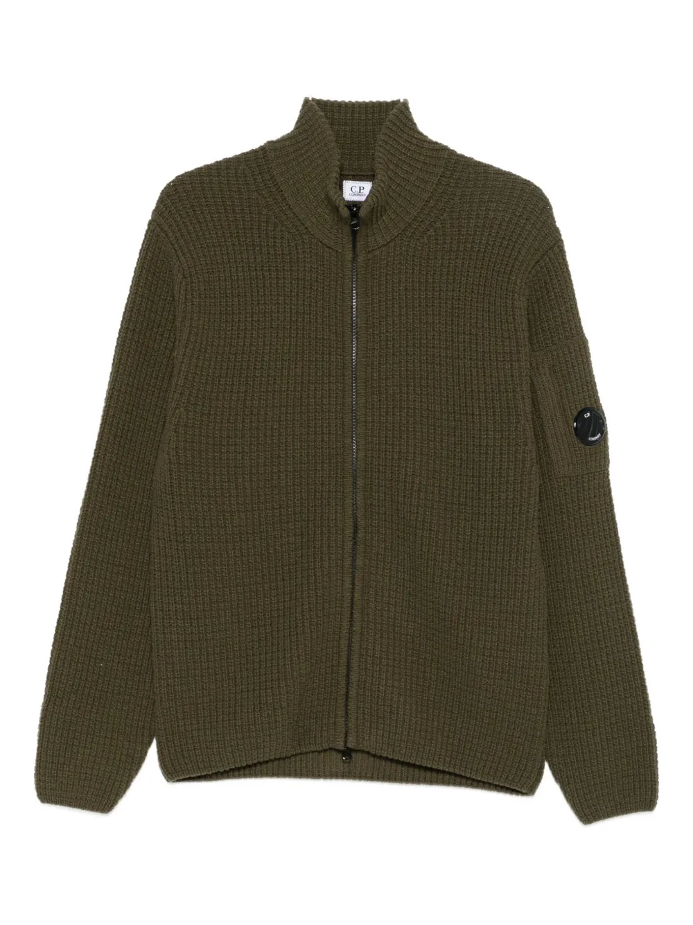 

Кардиган с логотипом C.P. Company, зеленый