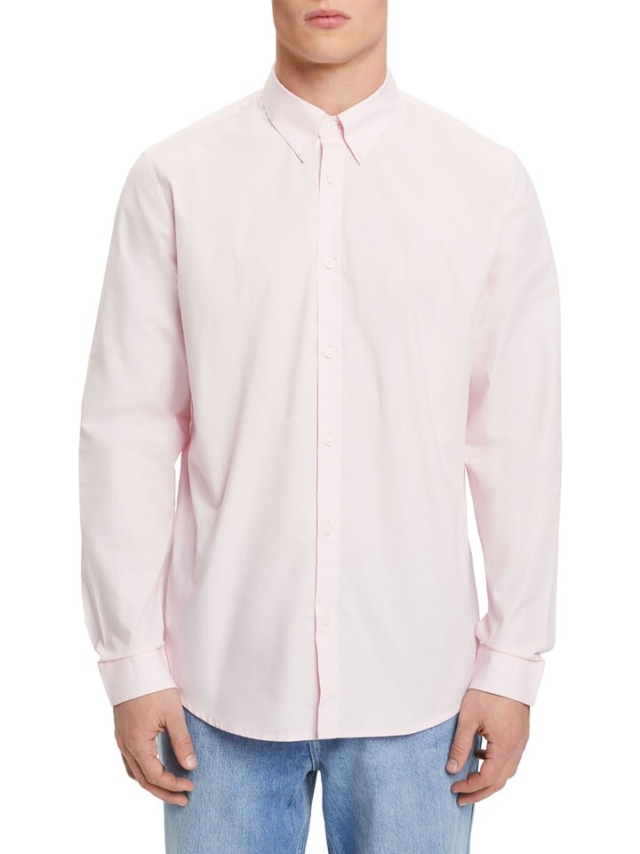 

Рубашка ESPRIT Regular fit, розовый