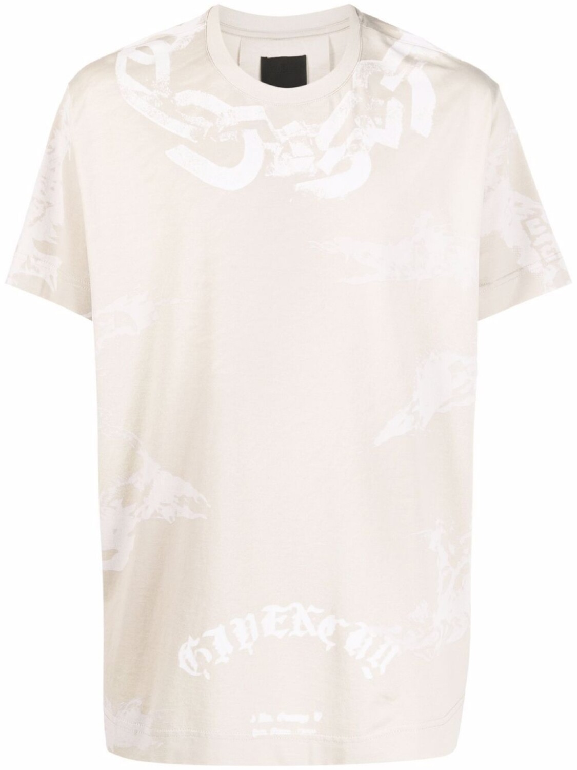

Футболка с принтом Givenchy, нейтральный цвет