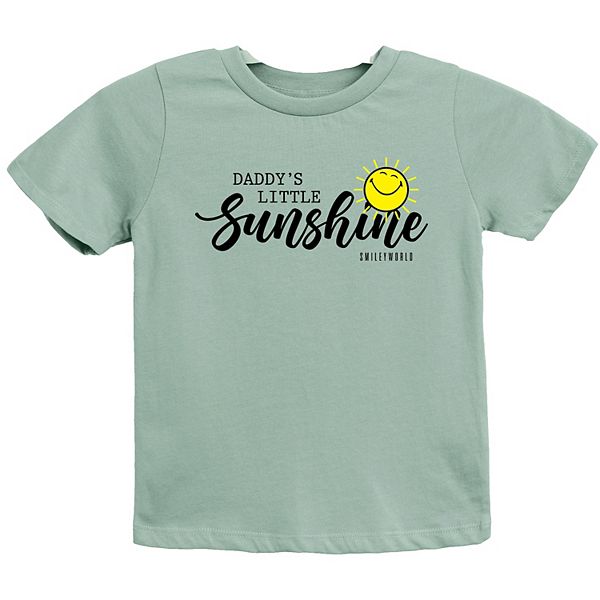 

Футболка с коротким рукавом Smileyworld daddy's little sunshine The Juniper Shop, Seafoam