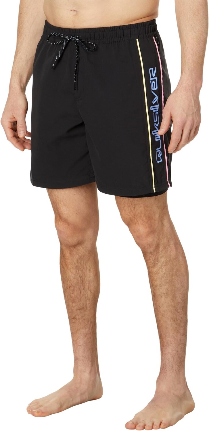 

Шорты для плавания Quiksilver 17" Everyday Vert Volley 2 Shorts, черный