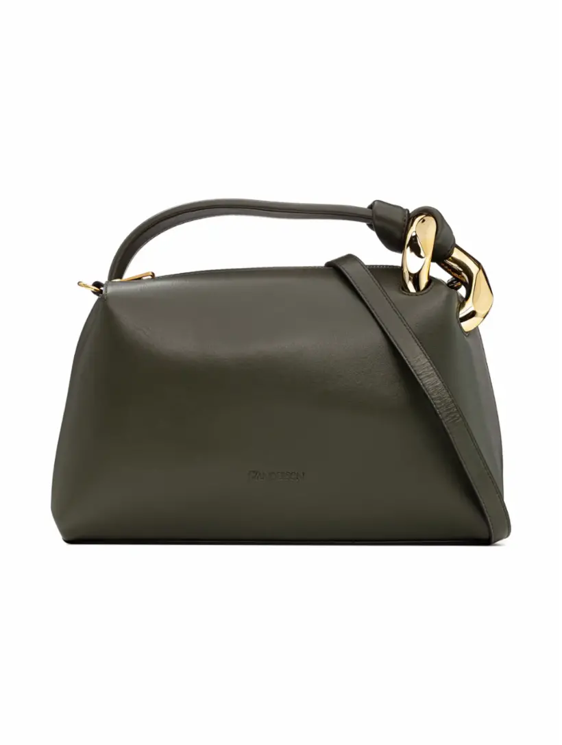 

Сумка-тоут с логотипом JW Anderson, зелёный