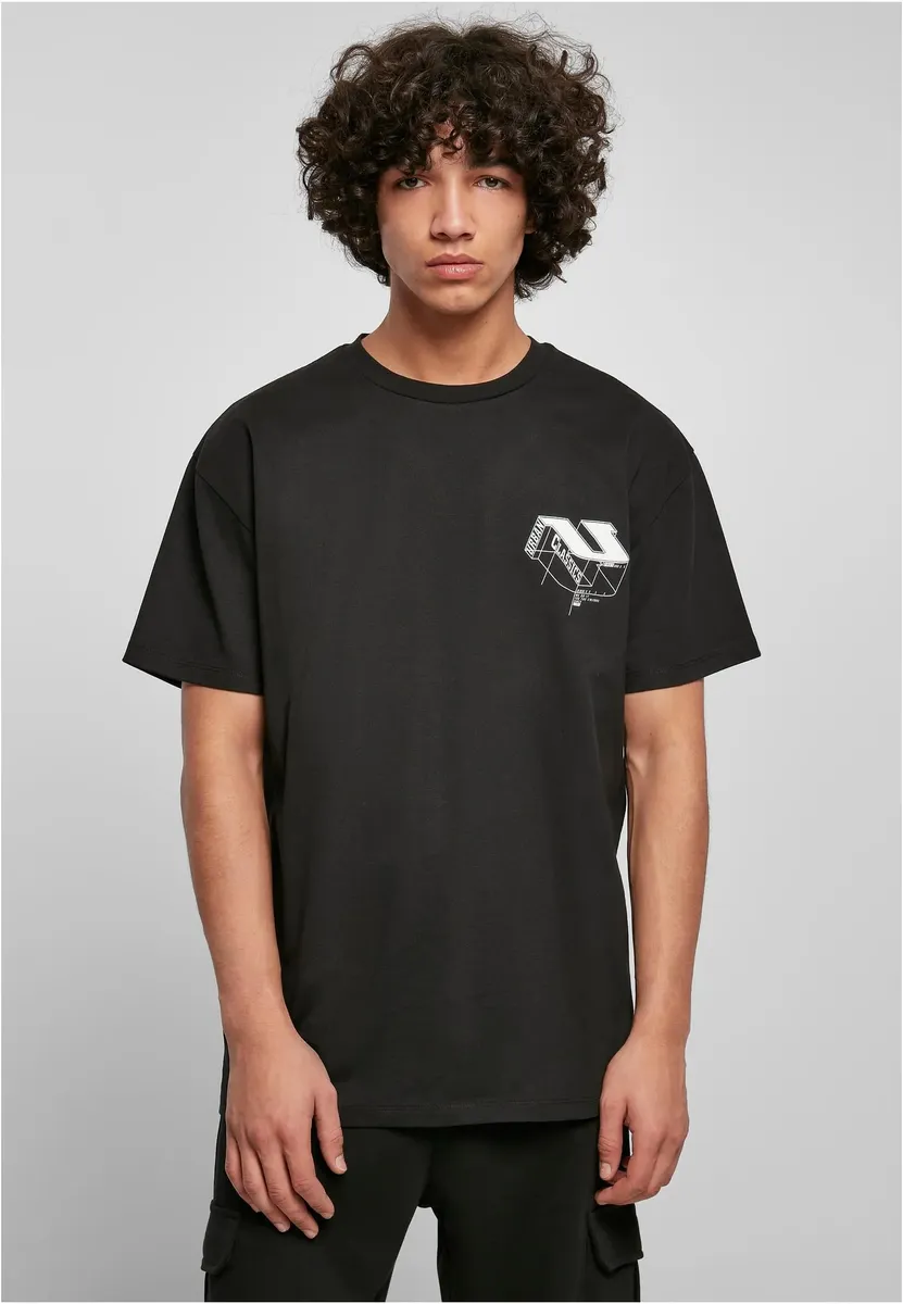 

Рубашка с короткими рукавами URBAN CLASSICS " Urban Classics Men's Organic Constructed Tee", черный