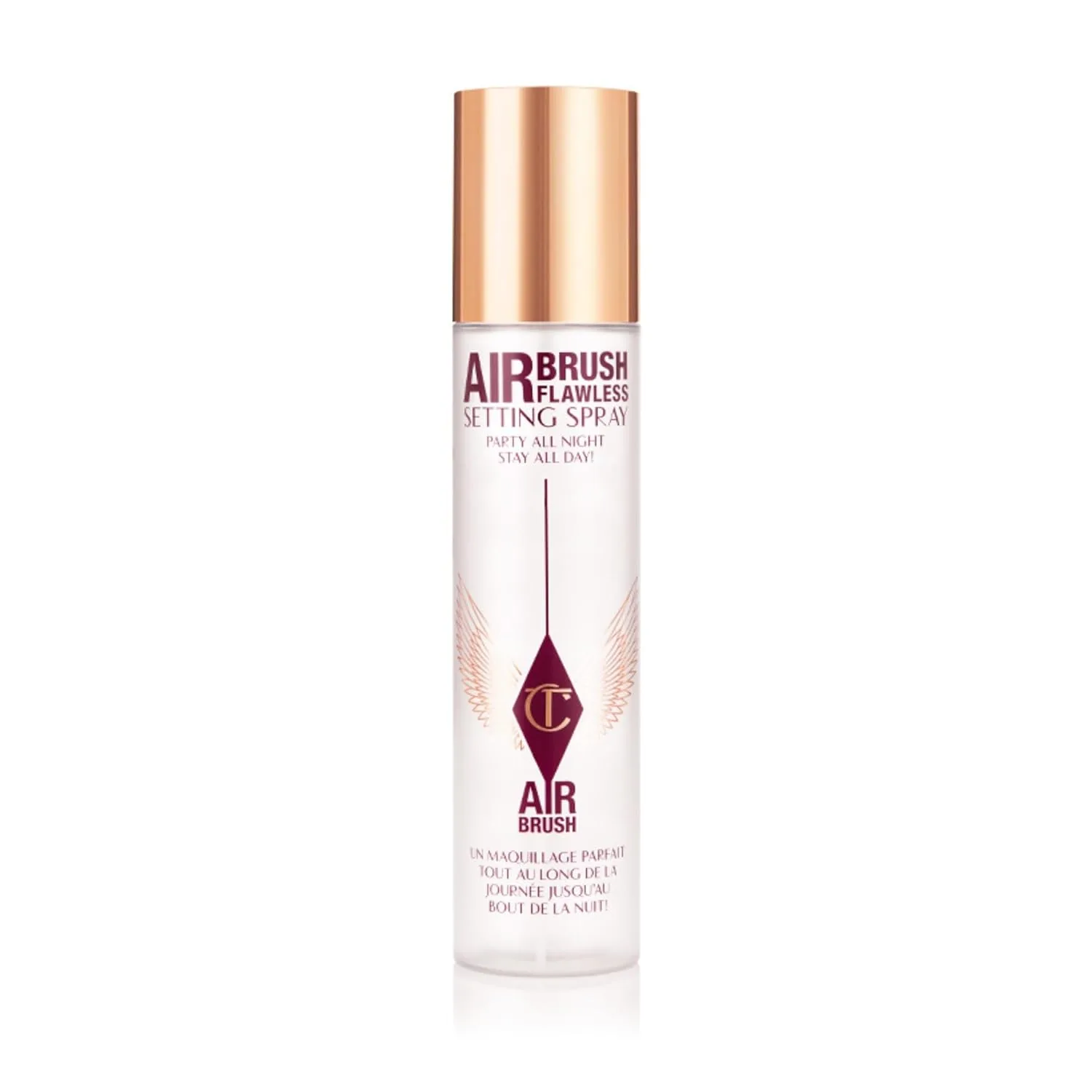 Фиксирующий спрей Charlotte Tilbury Airbrush Flawless Setting Spray - ультратонкий увлажняющий спрей для подготовки и фиксации макияжа до 16 часов - успокаивает, скрывает поры и смягчает кожу. 200 мл (1 шт.), green