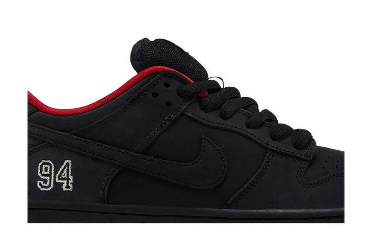 Кроссовки Nike Supreme x Dunk Low SB, Black — фото 2