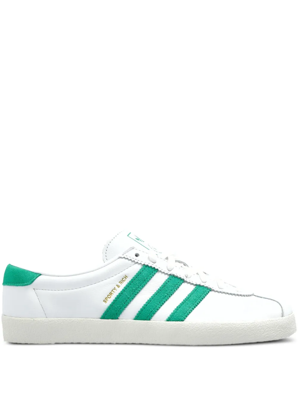 Кроссовки с полосками Adidas, белый