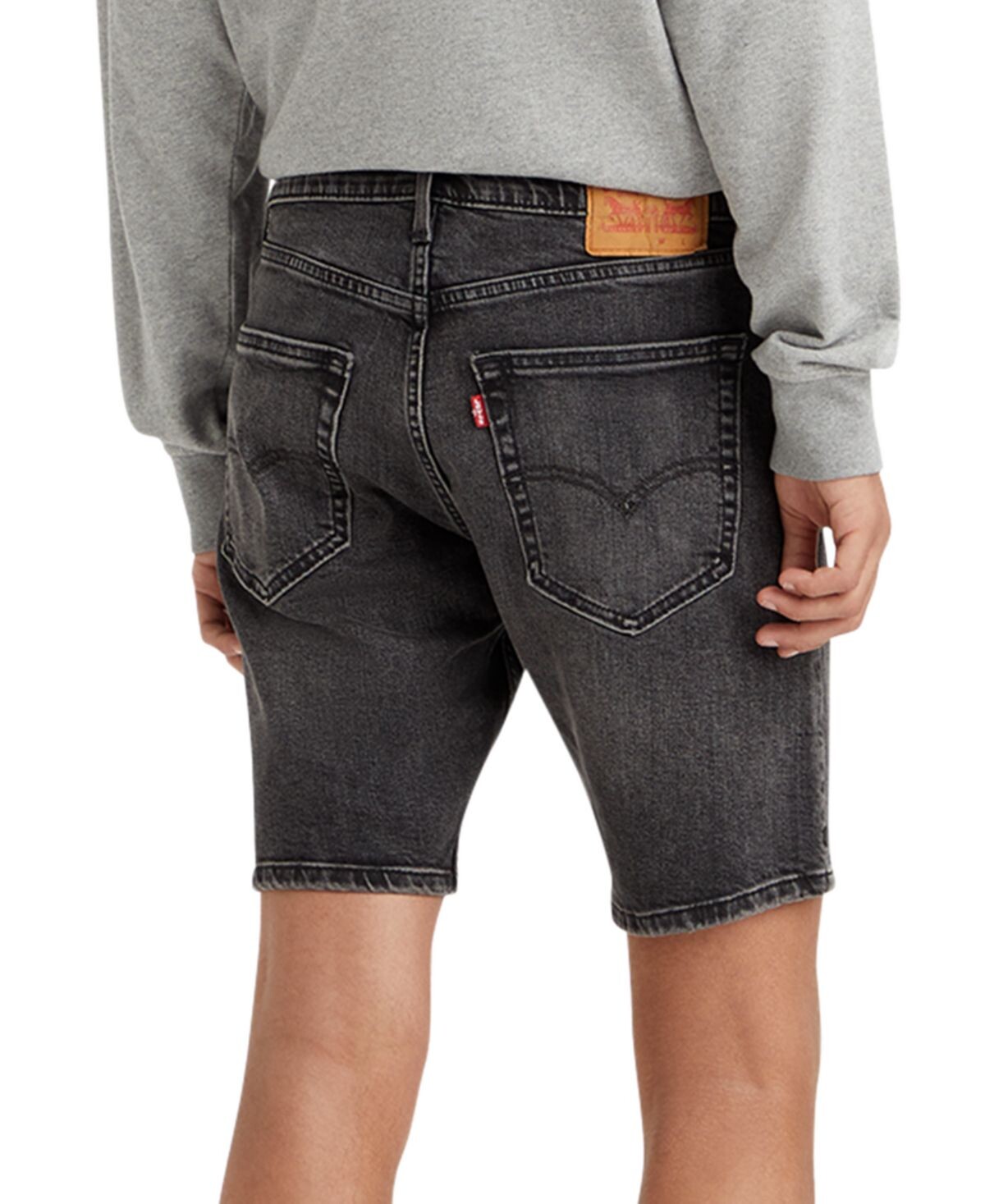 Мужские джинсовые шорты Flex 412 Slim Fit с 5 карманами и шириной 9 дюймов Levi's — фото 2
