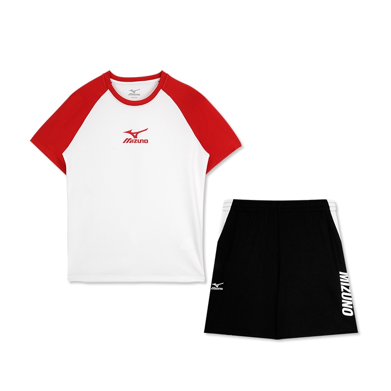 

Детская повседневная спортивная одежда Mizuno, красный