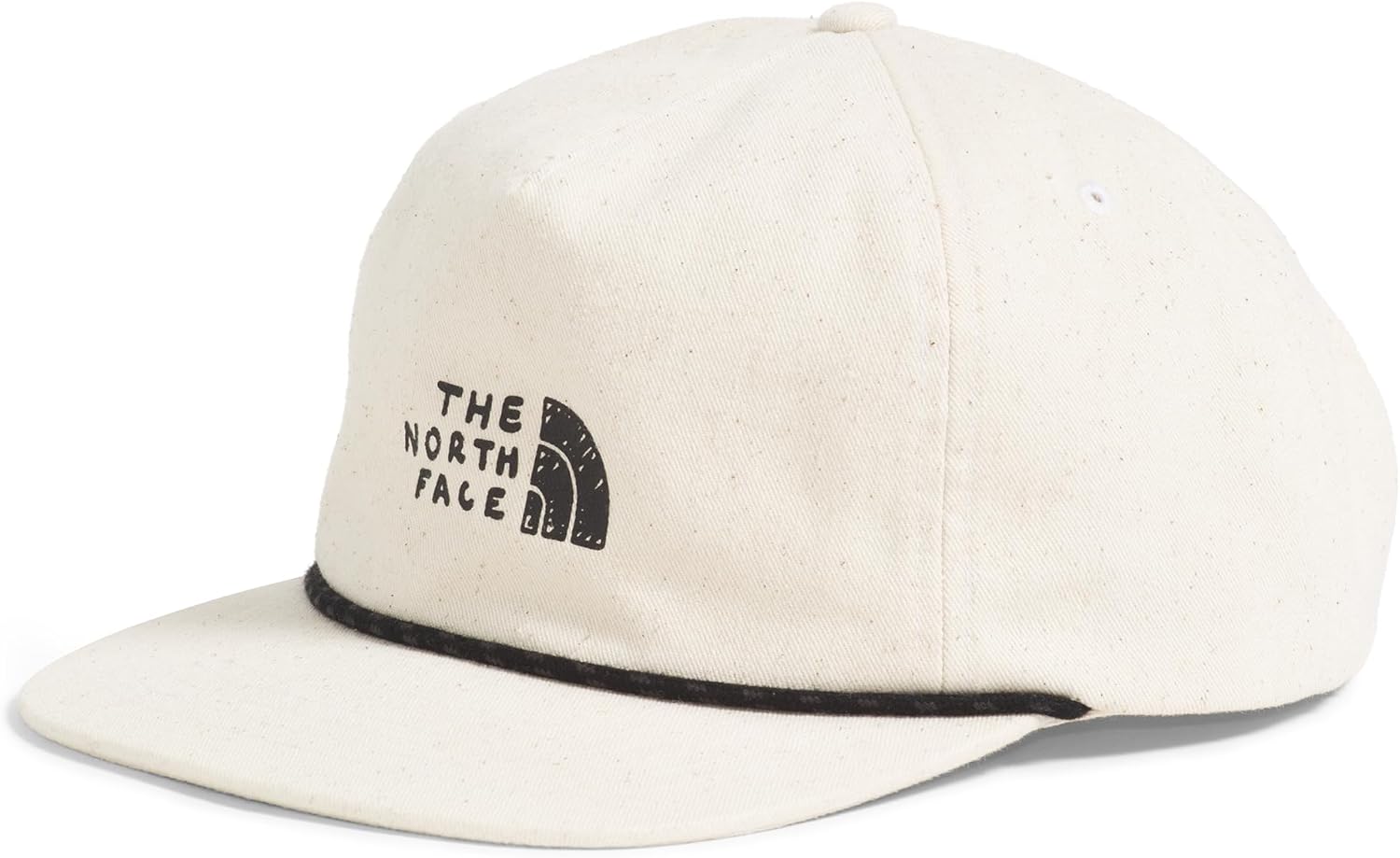 

THE NORTH FACE Norm 5-Panel Hat | Классическая бейсболка для мужчин и женщин из хлопкового корда, White Dune/Tnf Sharpie Graphic