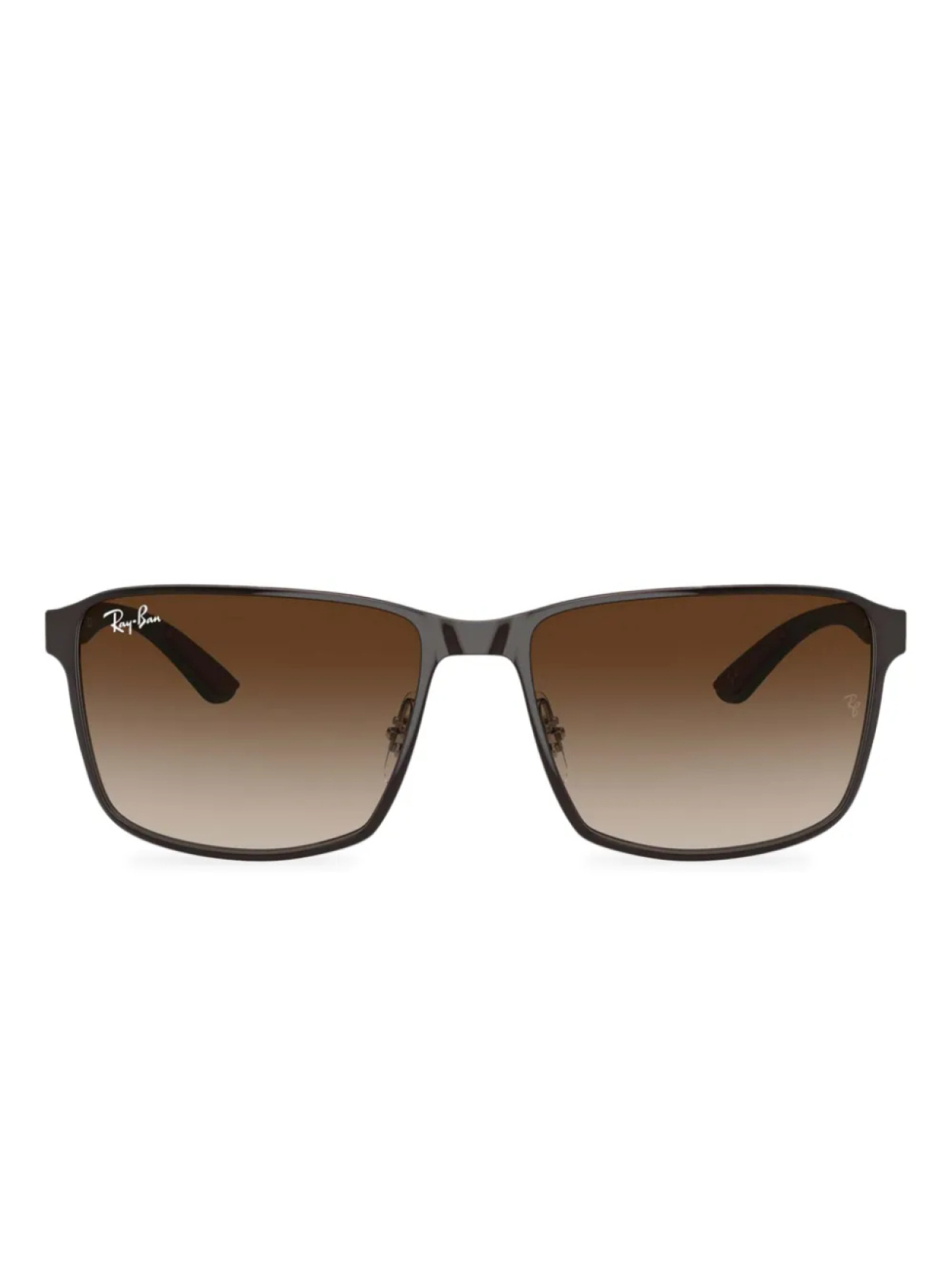 

Солнцезащитные очки 0RB3721 в квадратной оправе Ray-Ban, коричневый