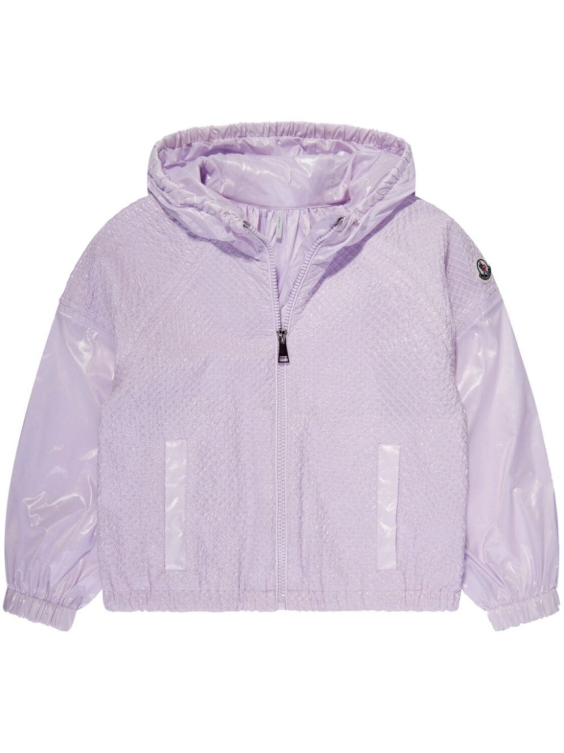 

Moncler Enfant куртка с капюшоном, фиолетовый