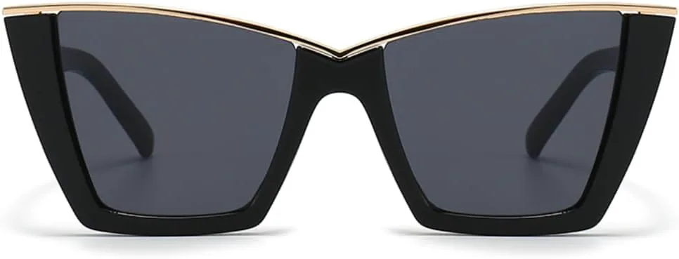 

Солнцезащитные очки с защитой UV400 | Градиентные линзы "кошачий глаз" | Для женщин и мужчин | Для занятий спортом на открытом воздухе и вождения DSVIGF, Clear