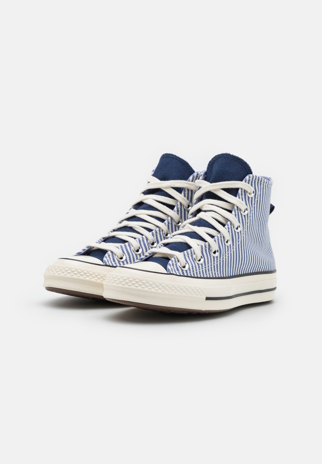 Высокие кроссовки CHUCK 70 HICKORY STRIPE UNISEX Converse, светло-голубой — фото 2