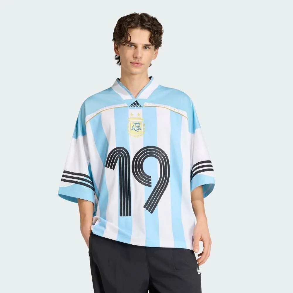 Футболка Bring Back Remix Argentina Adidas, blue