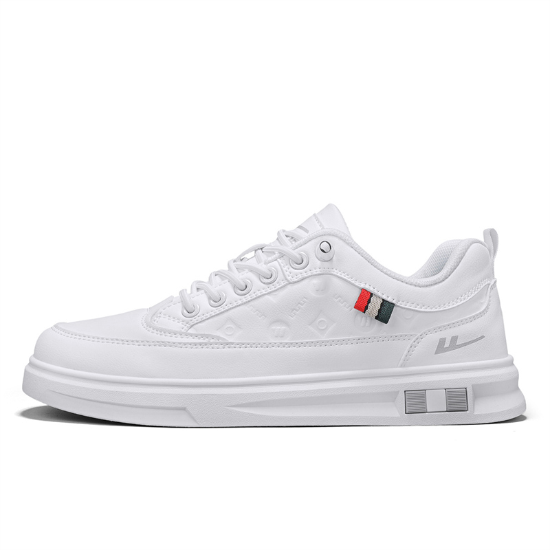 

Кроссовки для скейтбординга мужские, низкие, серые WARRIOR, White Gray