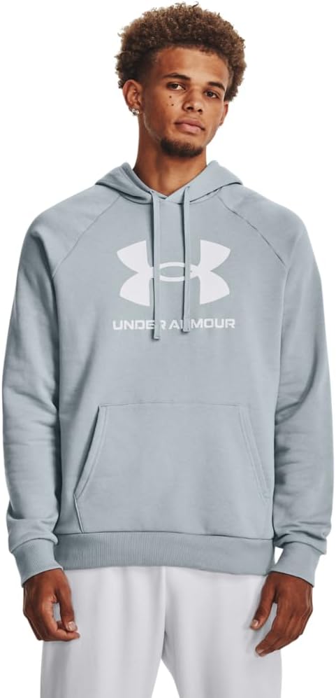 

Толстовка Under Armour Rival Fleece Logo, (465) Harbor Blue/White