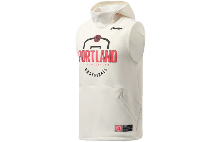 

Спортивная баскетбольная коллекция толстовка мужская Off White Lining, кремовый