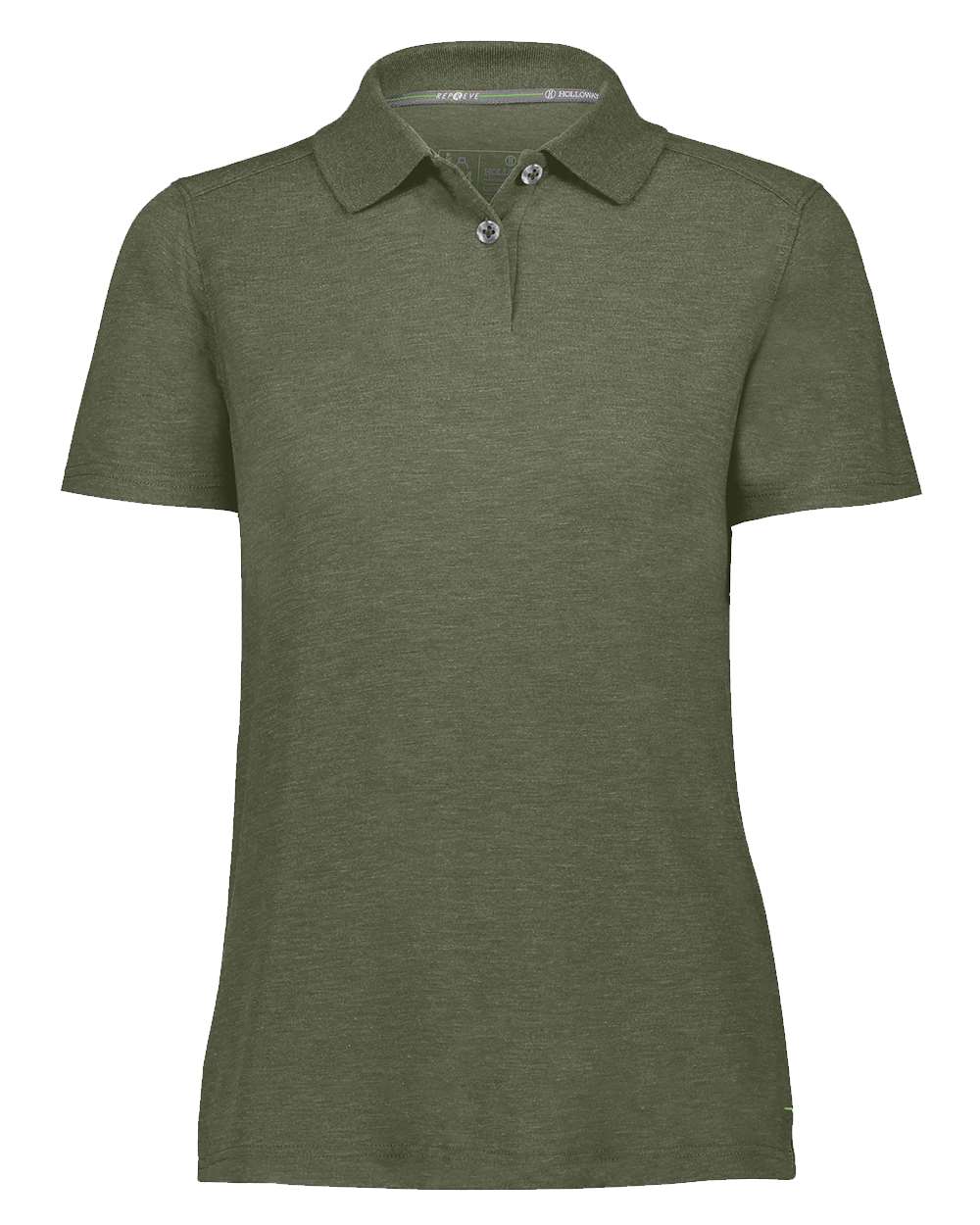 

Женская футболка-поло Repreve Eco Holloway, цвет olive heather