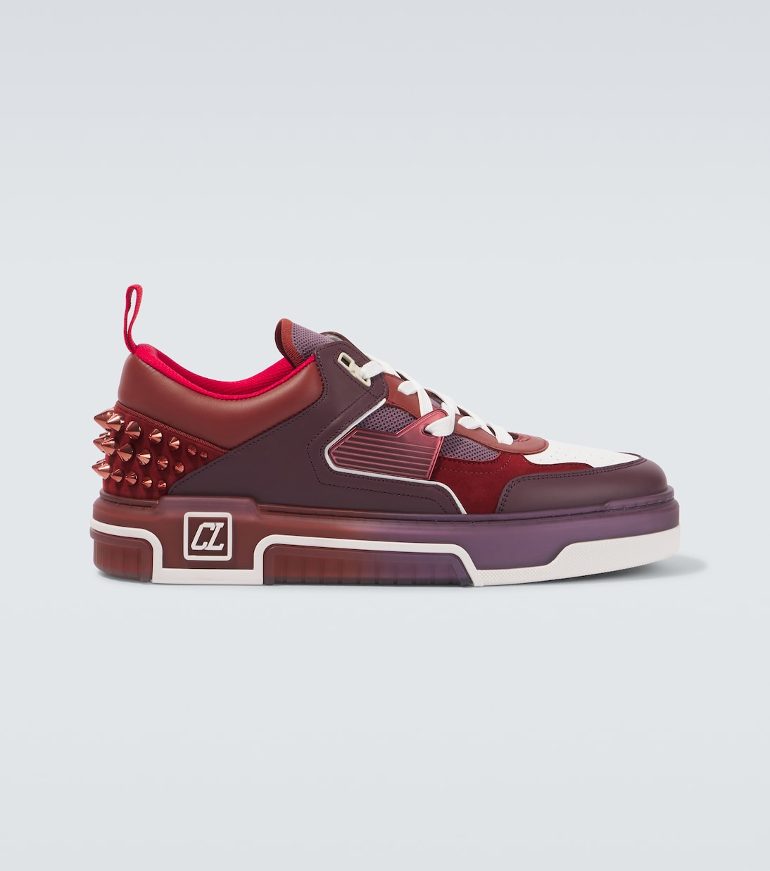 

Кроссовки Astroloubi из декорированной кожи Christian Louboutin, Groovy/Brownie