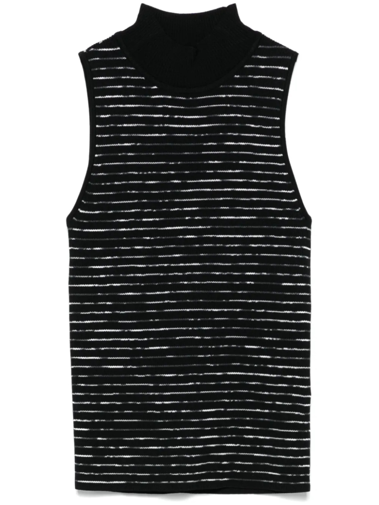 

Топ DKNY в рубчик, черный