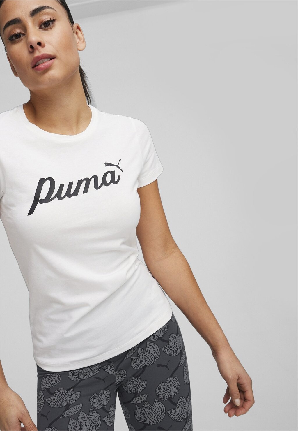 

Футболка с принтом SCRIPT Puma, цвет white