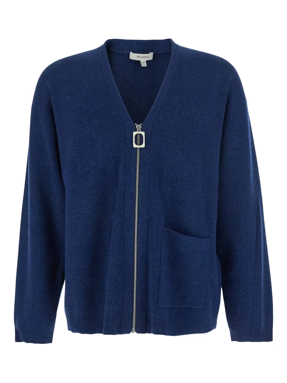 

Кардиган на молнии с V-образным вырезом Jw Anderson, синий