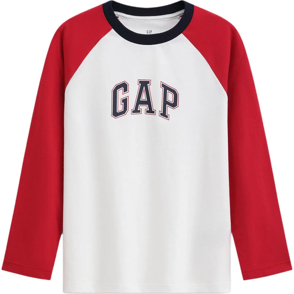 Футболка для детей с круглым вырезом GAP, красный