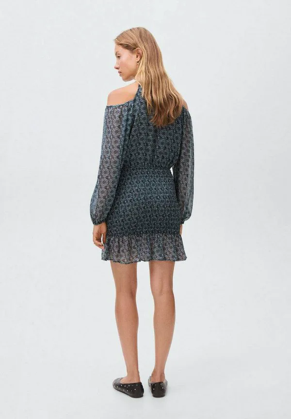 Платье для подростков на каждый день Mango Kids, Dark Blue — фото 3