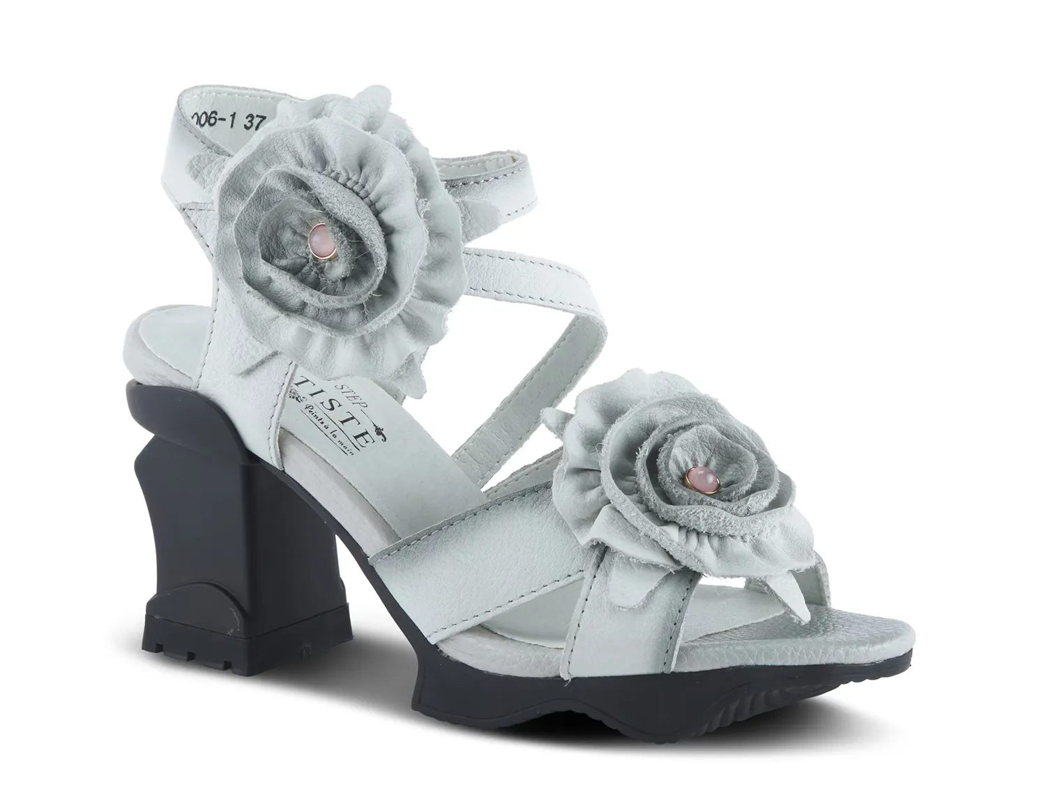 Сандалии Shelly Platform Sandal L'Artiste By Spring Step, светло-серый