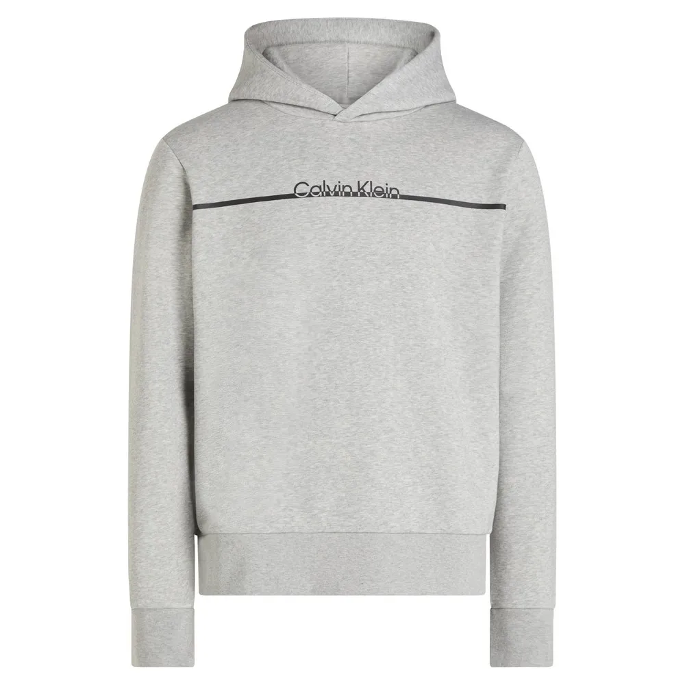 

Худи Calvin Klein Split Line Logo, серый