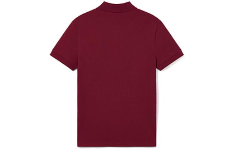 Мужская рубашка-поло LACOSTE, цвет Bordeaux burgundy — фото 2